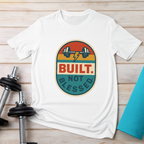 Build Not Blessed black white t-shirt full view - premium cotton tee